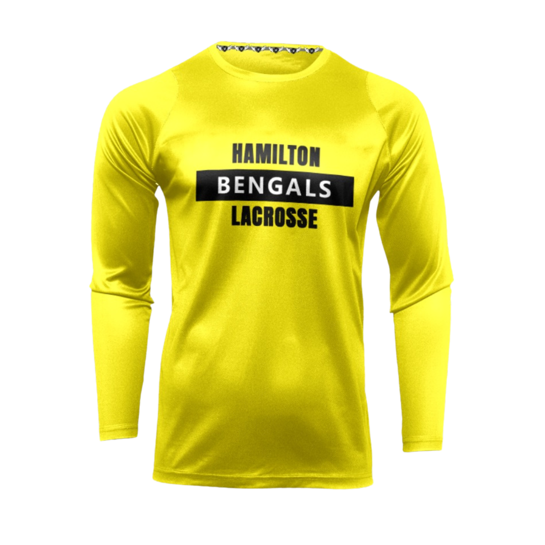 One Lax Dri-Fit Long Sleeve Tee – Hamilton Bengals Lacrosse Edition - WMSL