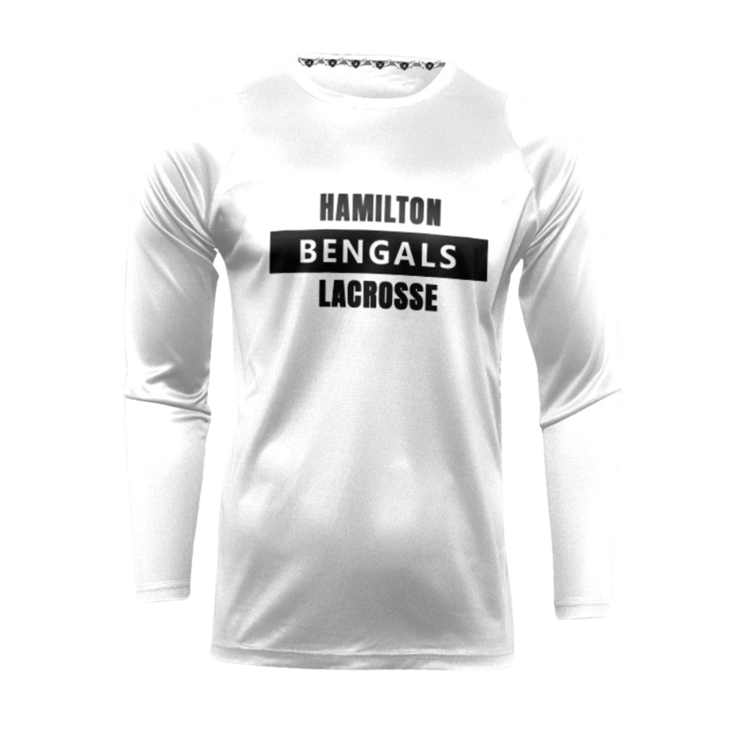 One Lax Dri-Fit Long Sleeve Tee – Hamilton Bengals Lacrosse Edition - WMSL