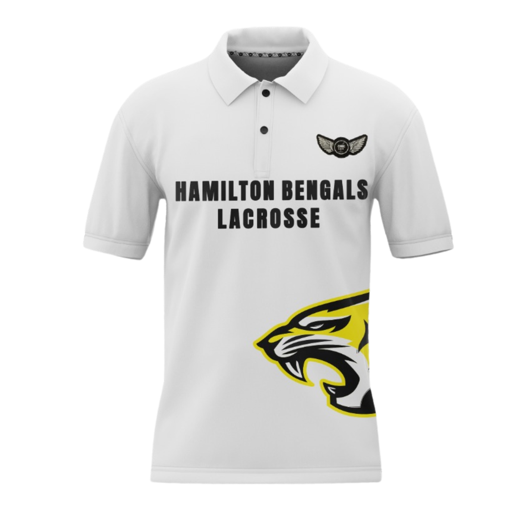 One Lax Game Day Polo - Hamilton Bengals Lacrosse Edition