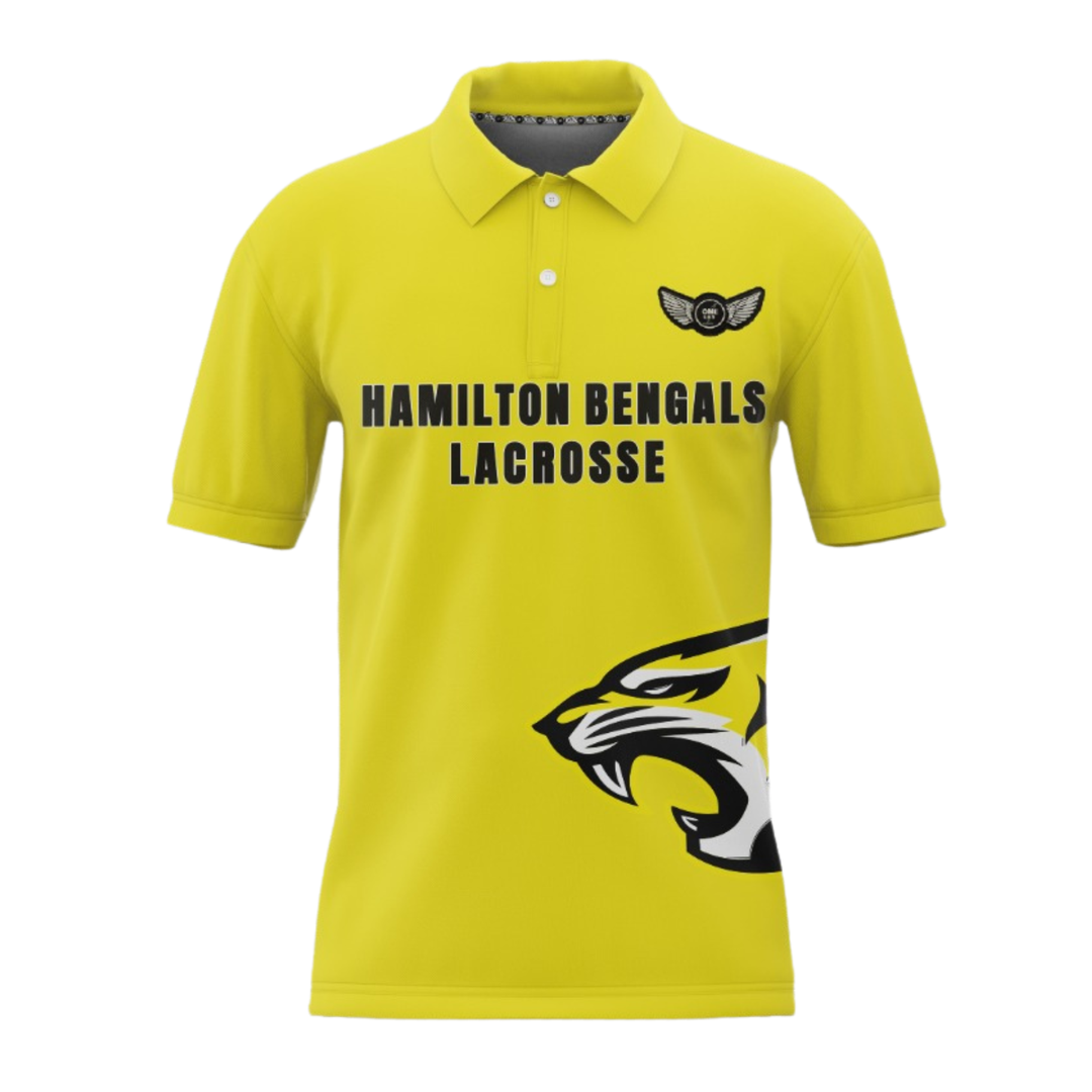 One Lax Game Day Polo - Hamilton Bengals Lacrosse Edition