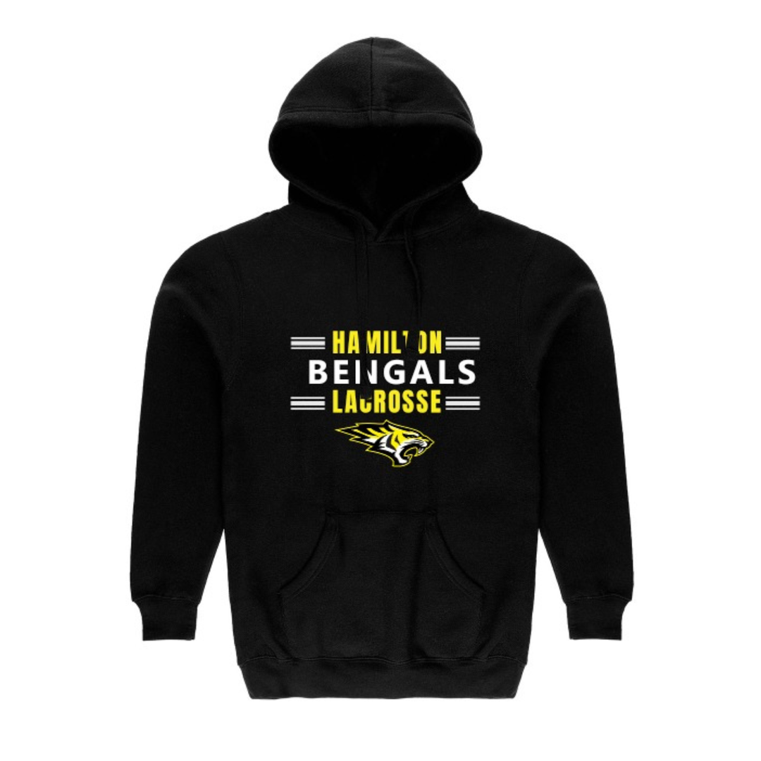 One Lax Mid-Weight Hoodie - Hamilton Bengals Lacrosse Edition - WMSL -  2 Options