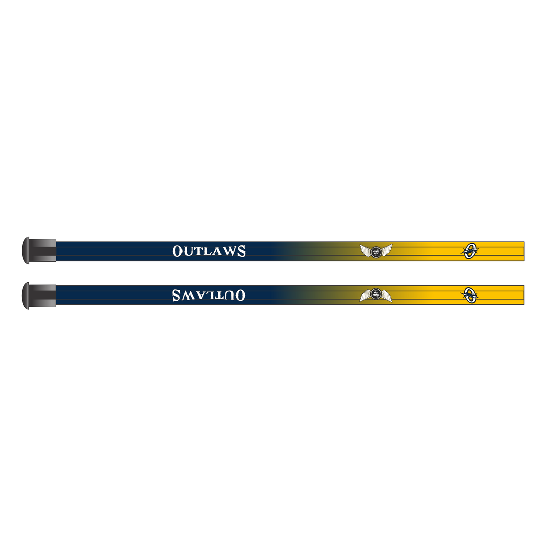 One Lax Composite Handles - North Perth Outlaws Lacrosse Edition