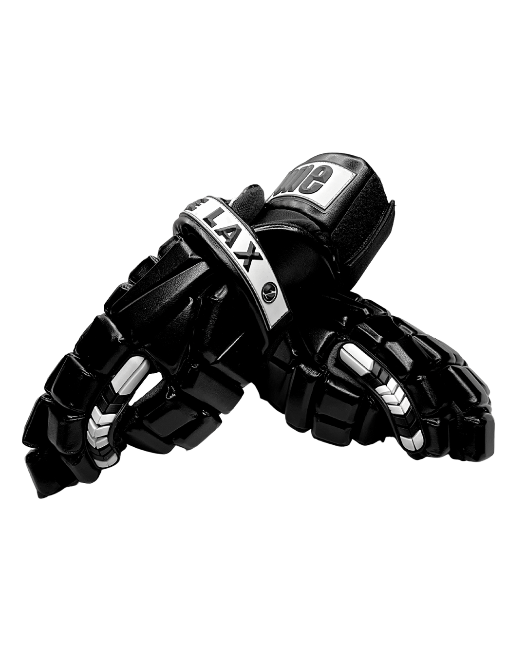 JR. 1 Gloves in Black | 2 Kids Sizes Available | HYBRID Box & Field Lacrosse Gloves - One Lax